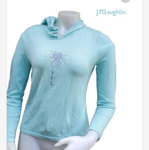 J.McLaughlin palm tree hoodie S‎